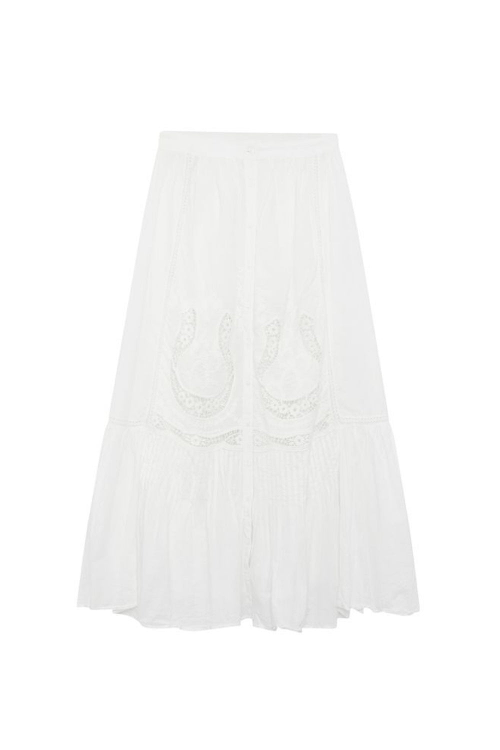 MAISON HOTEL LUISA SKIRT NORMANDIE WHITE