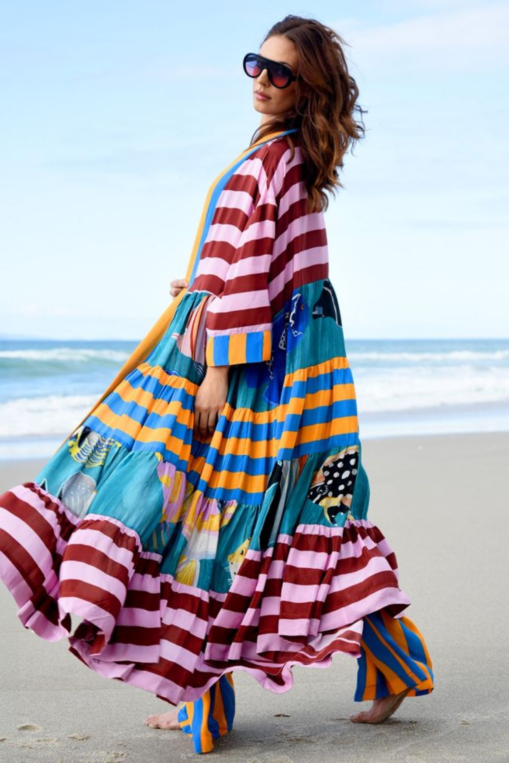 COOPER OPEN SEASON KIMONO OCEAN WONDERLAND