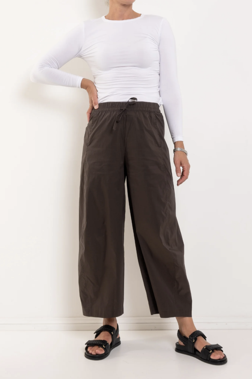 LOUNGE THE LABEL PALERMO PANT ESPRESSO