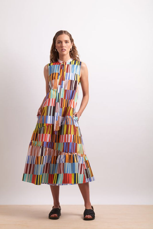 NERIS PAPER TRAIL DRESS CARNIVAL