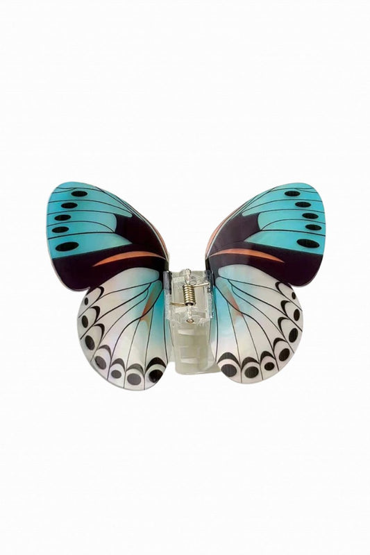 PAPILLON HAIR CLAW GREEN