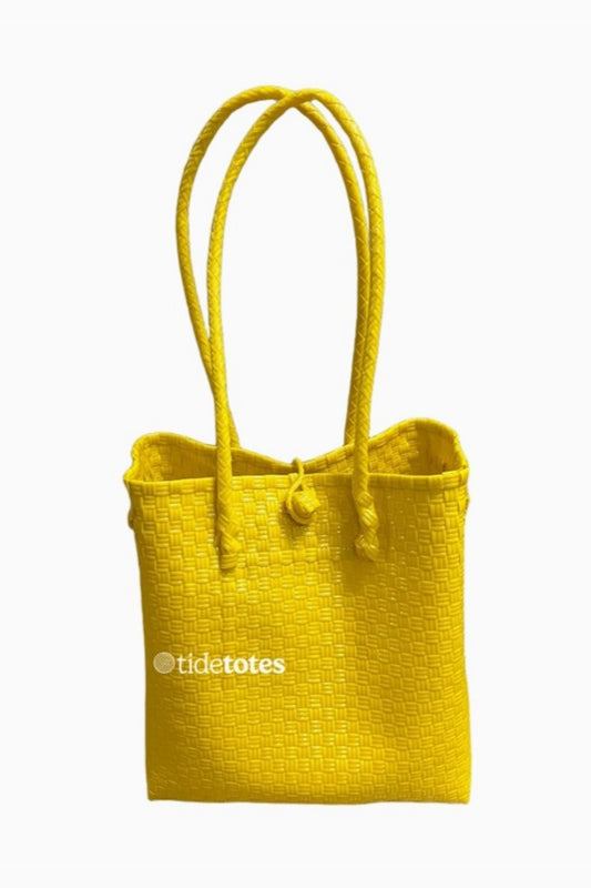 PURE DI CASA PARADISO YELLOW BASKET SMALL