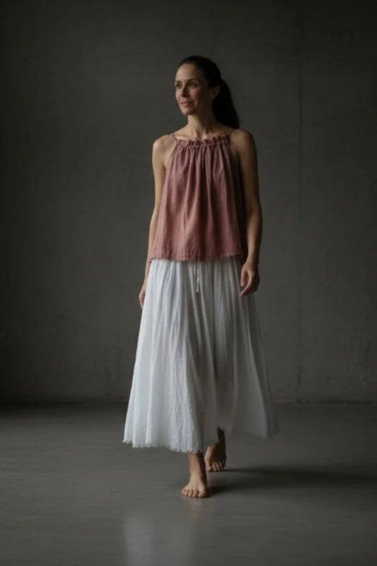 BOEM PARASOL SKIRT WHITE