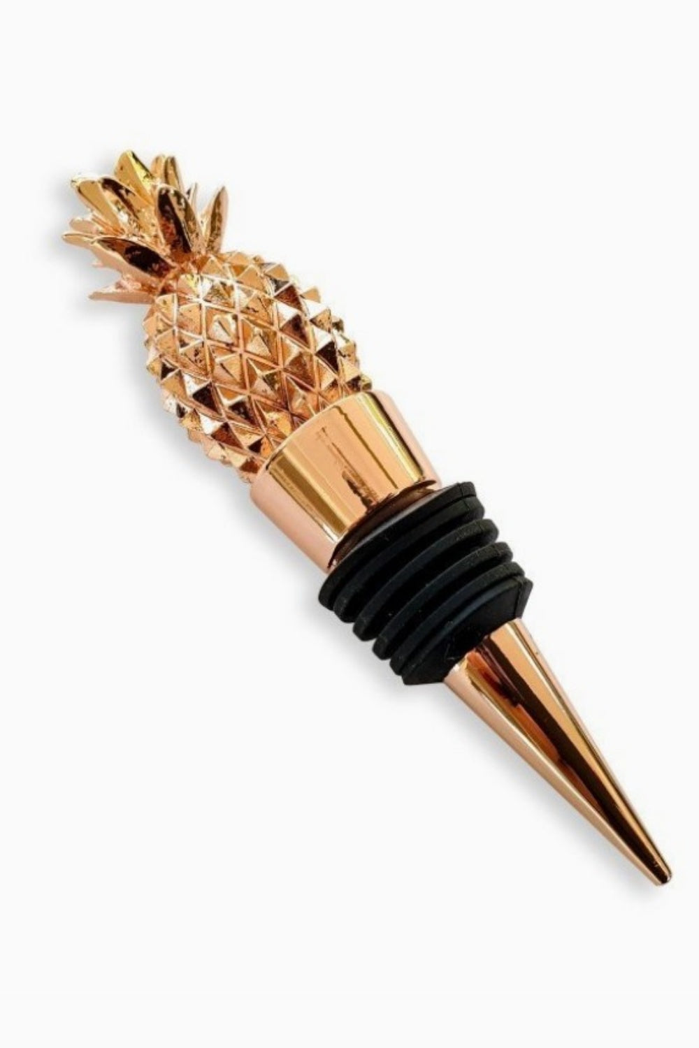 PINEAPPLE ROSE GOLD BOTTLE STOPPER