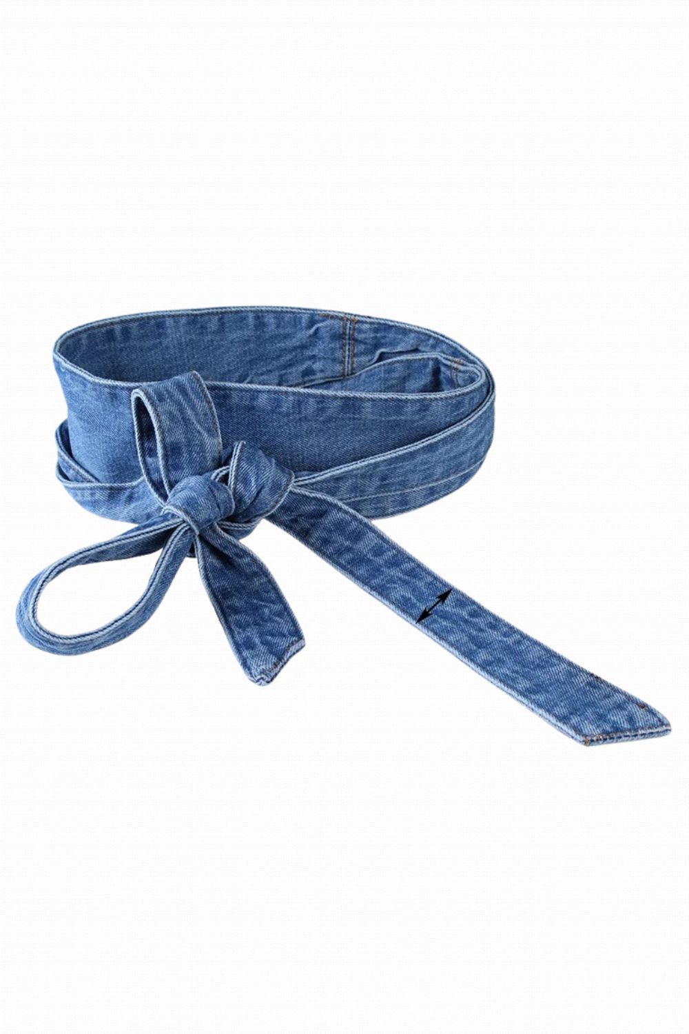 LOST + FOUND QUATTRO DENIM OBI BELT