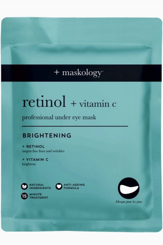 MASKOLOGY RETINOL + VITAMIN C EYE MASK