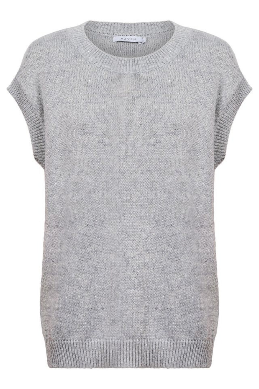 HAVEN SALLA SPARKLE VEST SILVER