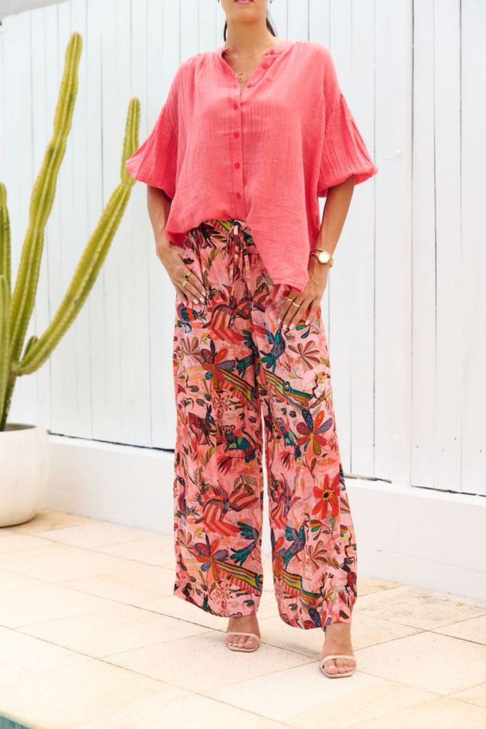 COLLECTIVO SCARLETT PANTS SPANISH RIO