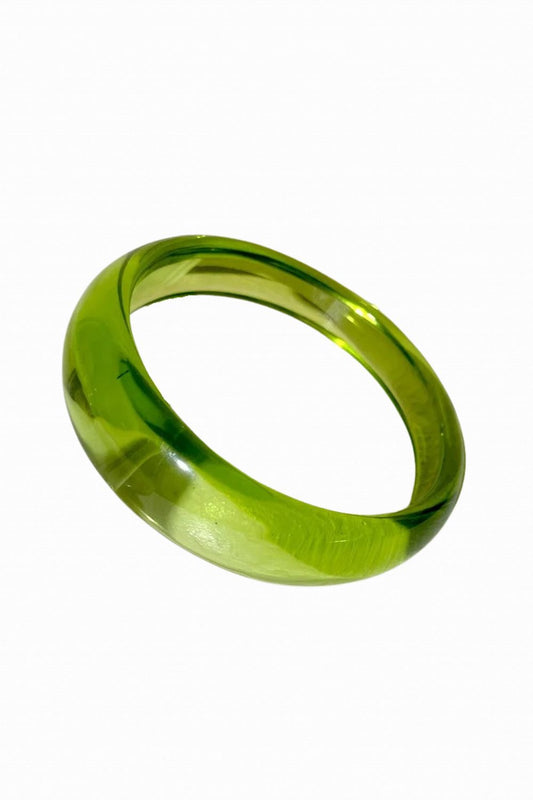 SKINNY LOVE BANGLE GREEN