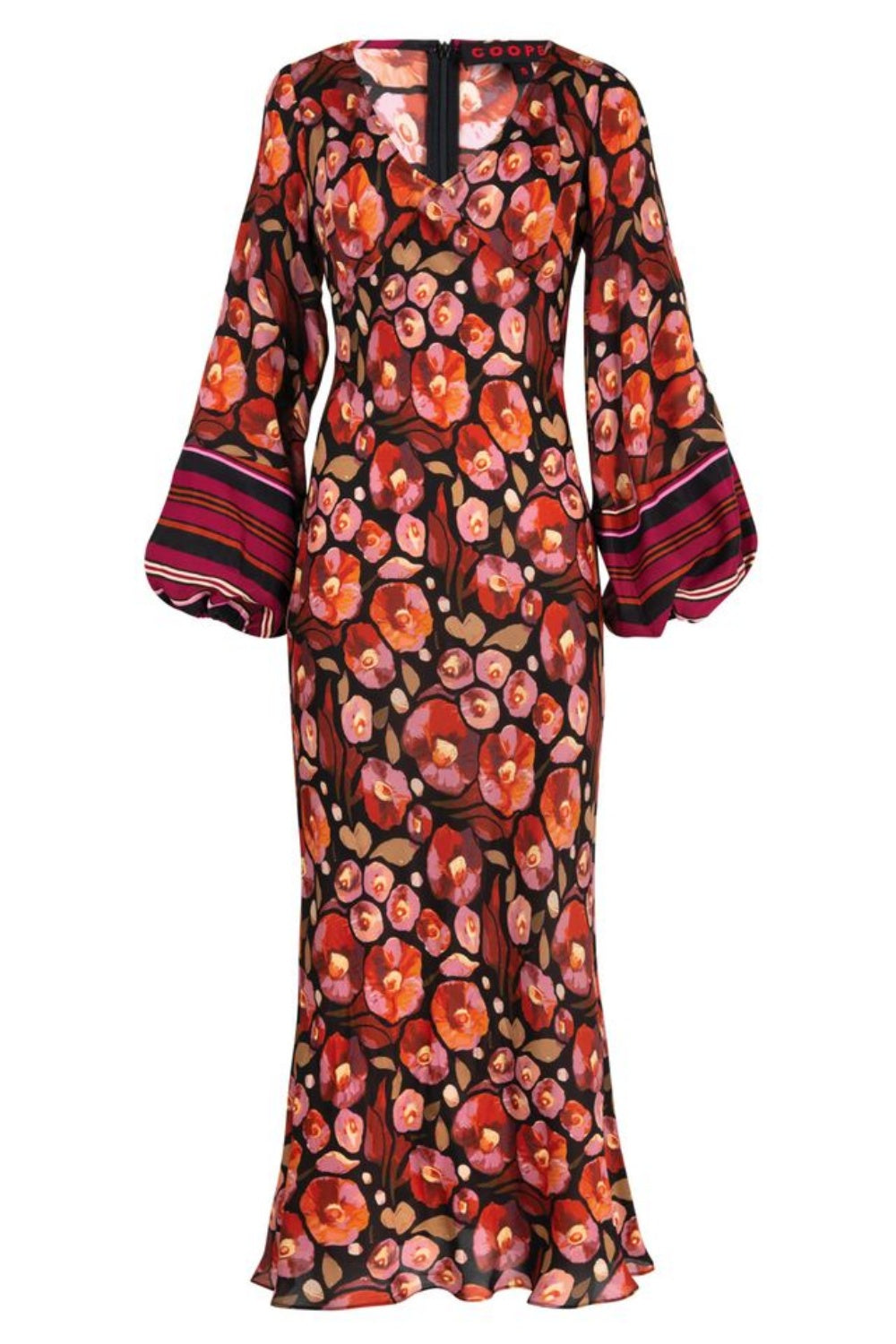 COOPER SLIP THROUGH DRESS BLOOM YOUR HEART OUT