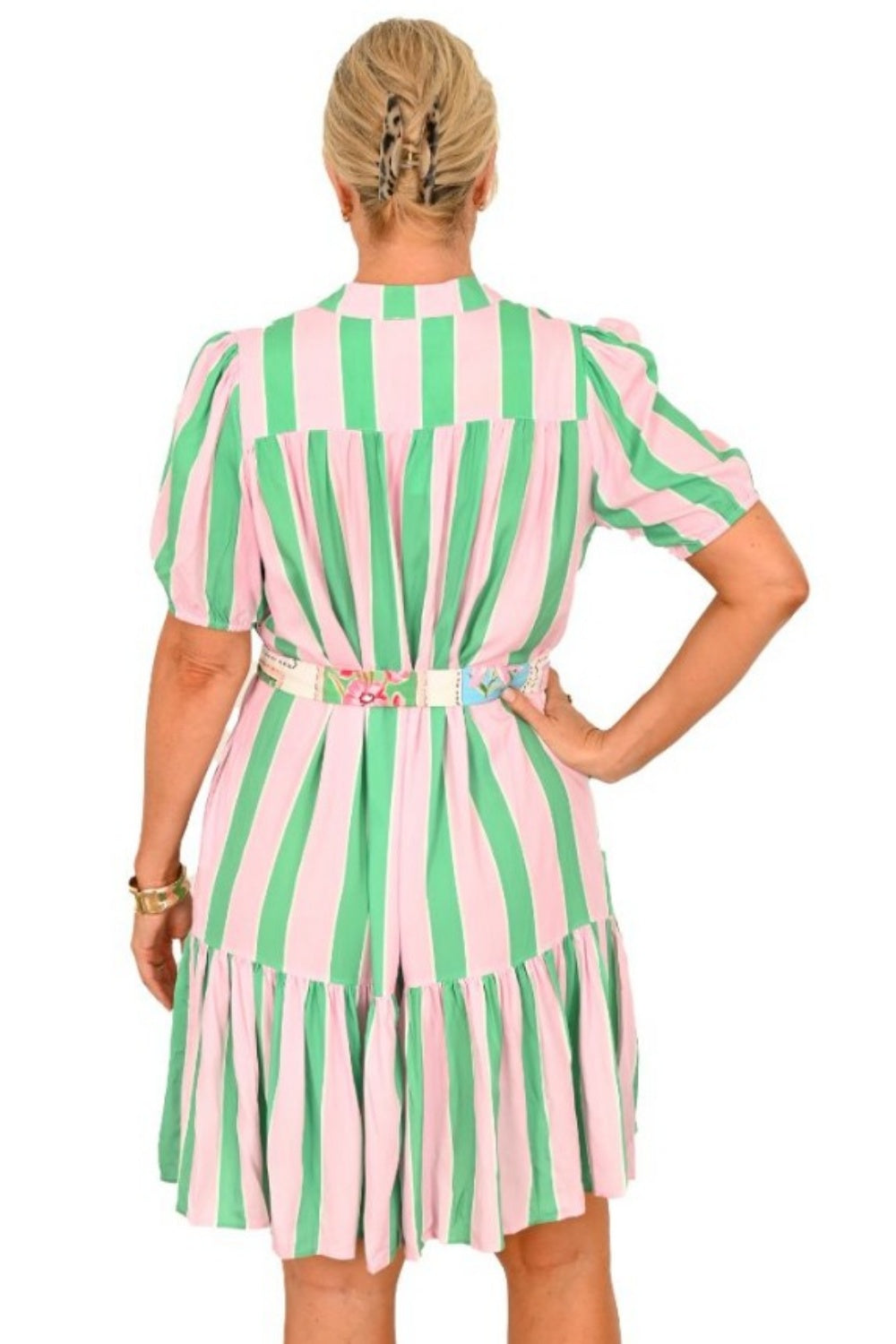 SORBET BEE MESSENGER MACKENZIE DRESS