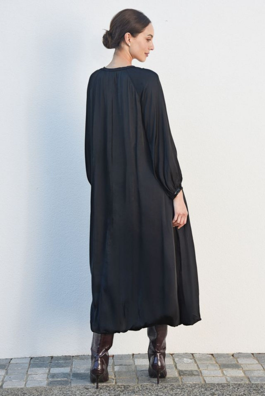 TRELISE COOPER SPARKLE ALL NIGHT DRESS BLACK