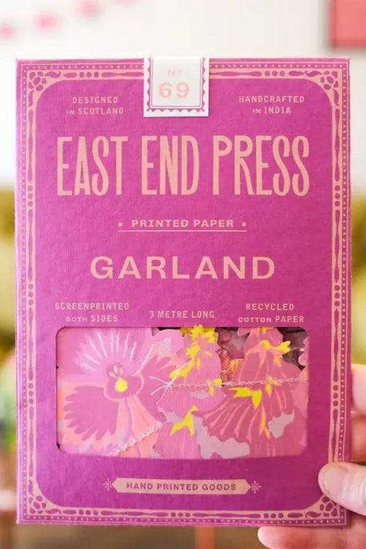 EAST END PRESS SPRING GARDEN SEWN GARLAND