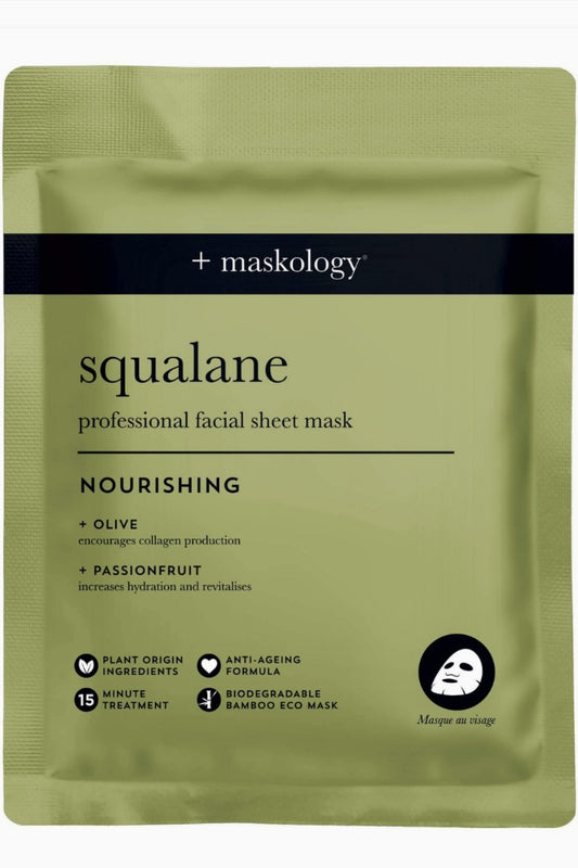 MASKOLOGY SQUALANE FACIAL SHEET MASK
