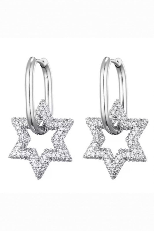 STARLET EARRINGS SILVER