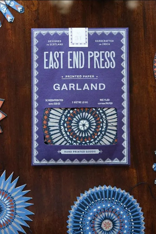 EAST END PRESS STARS SEWN GARLAND