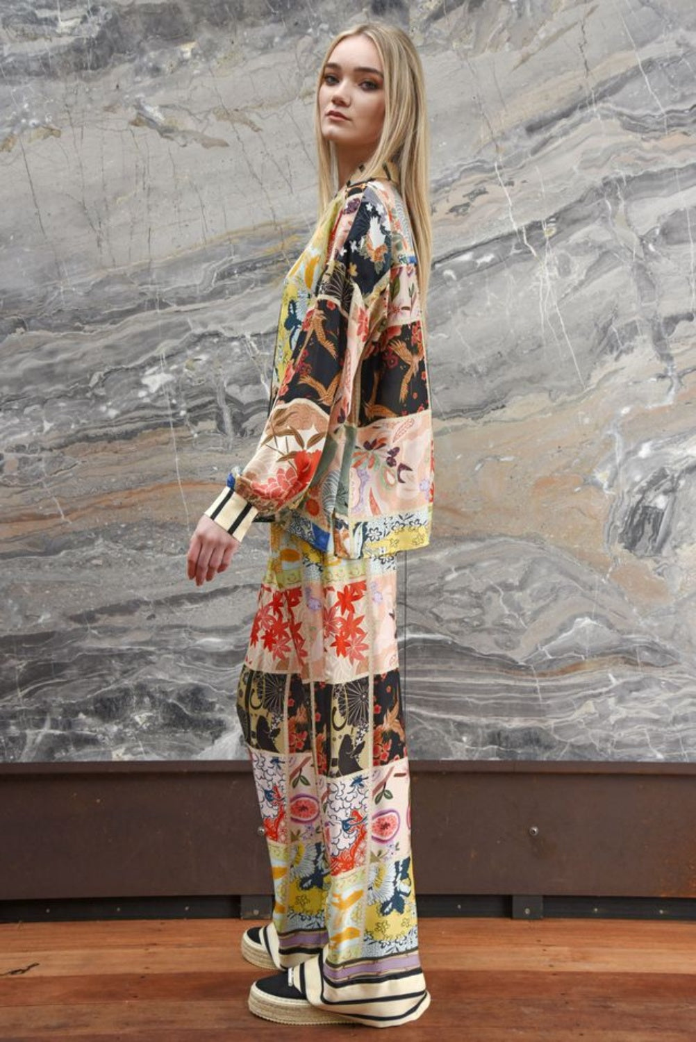 CURATE STRETCH A LEG PANT SQUARES