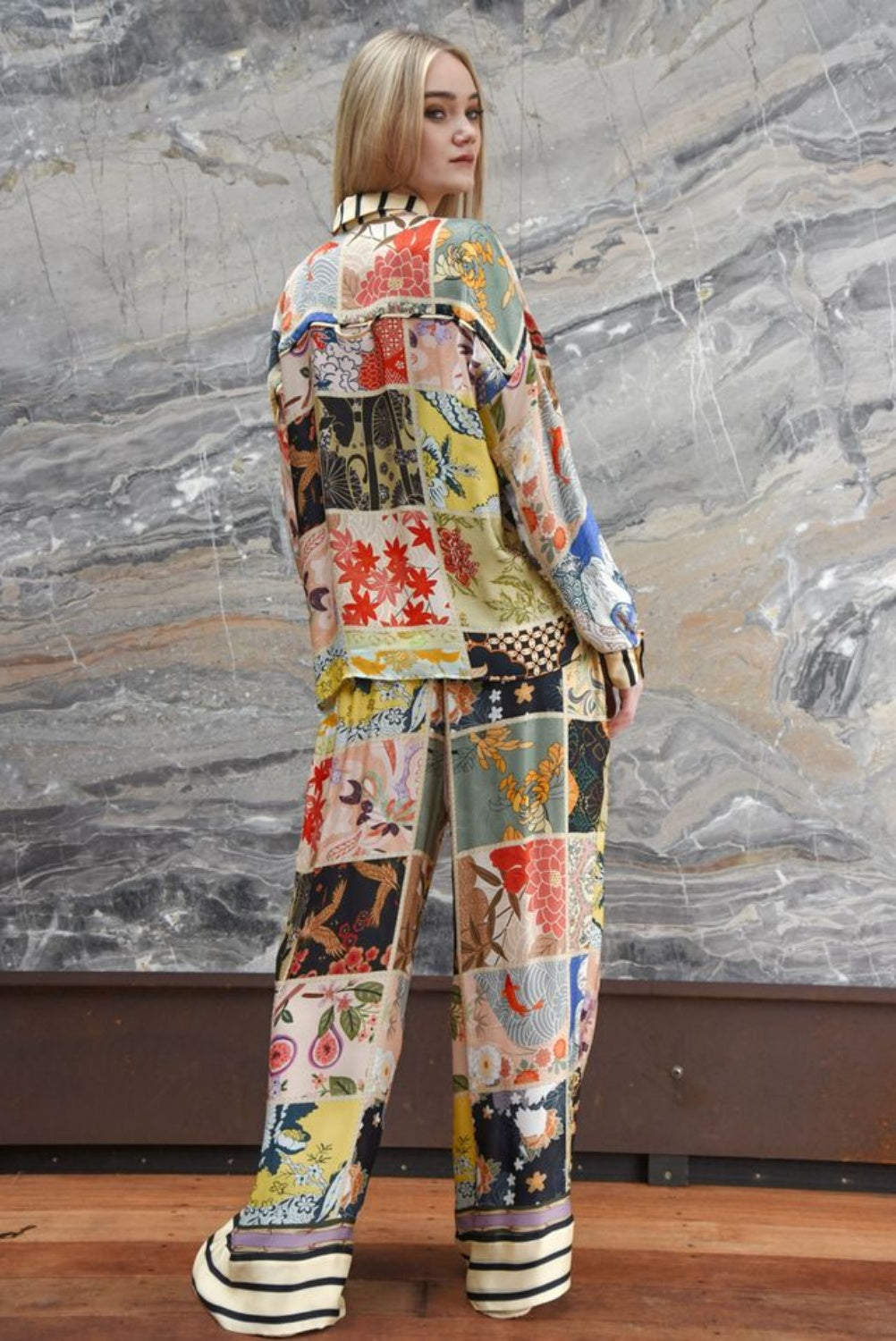 CURATE STRETCH A LEG PANT SQUARES