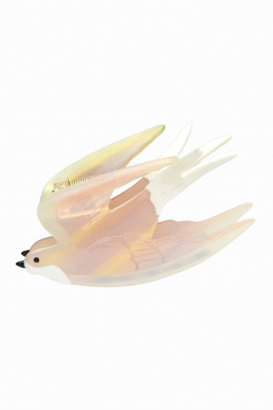 LITTLE SWALLOW HAIR CLAW PINK