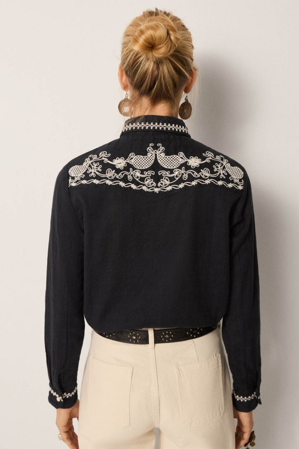 MAISON HOTEL TABASCO BLOUSE BLACK