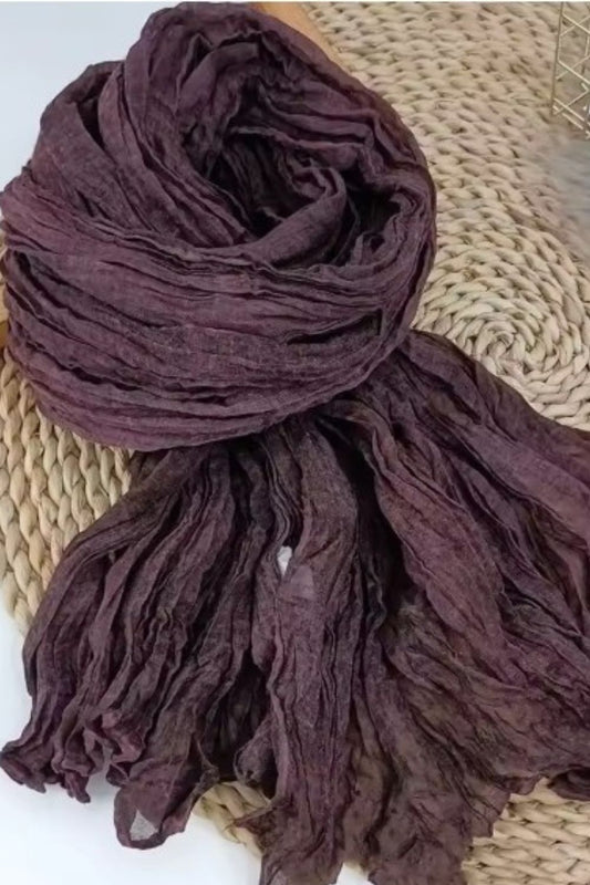 TALITHA SCARF BLACKBERRY