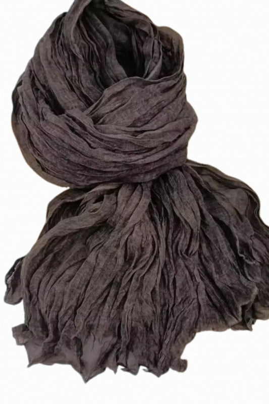 TALITHA SCARF CHOCOLATE
