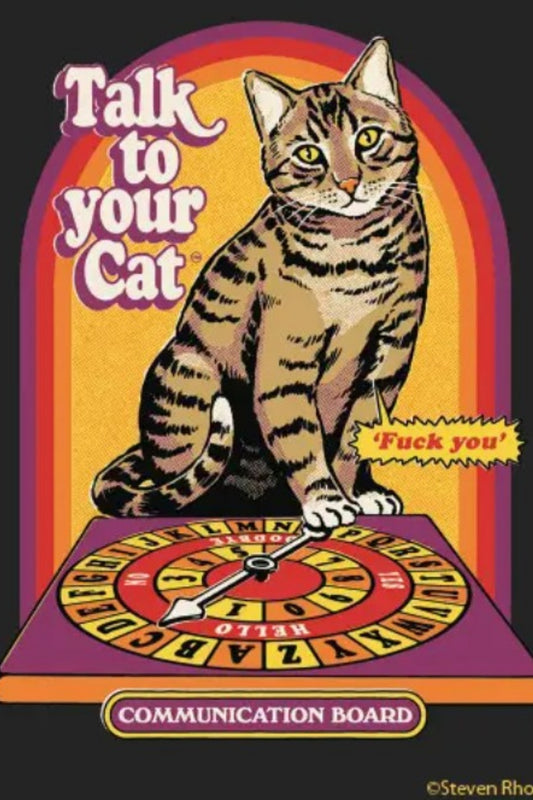 TALK TO YOUR CAT MAGNET