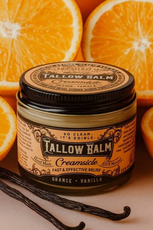 ROOTS + LEAVES TALLOW BALM CREAMSICLE