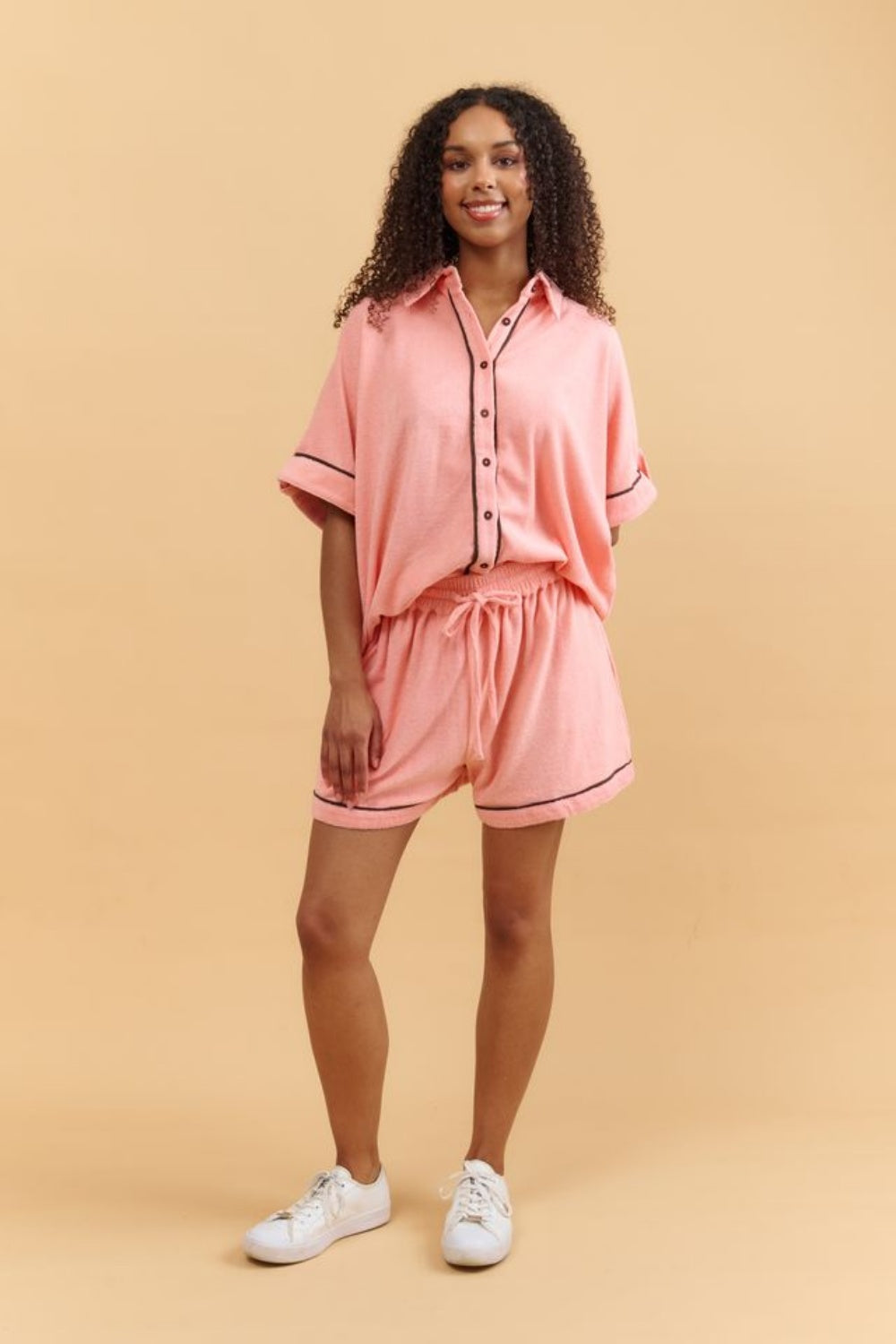 COLLECTIVO SARA TERRY TOWELING SHORTS