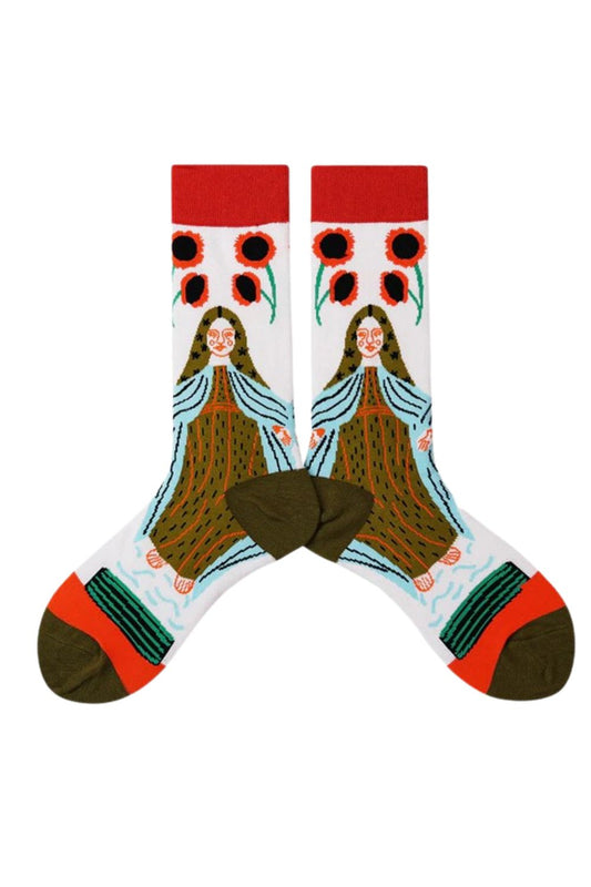 THE WELSH LADY COSY SOCKS