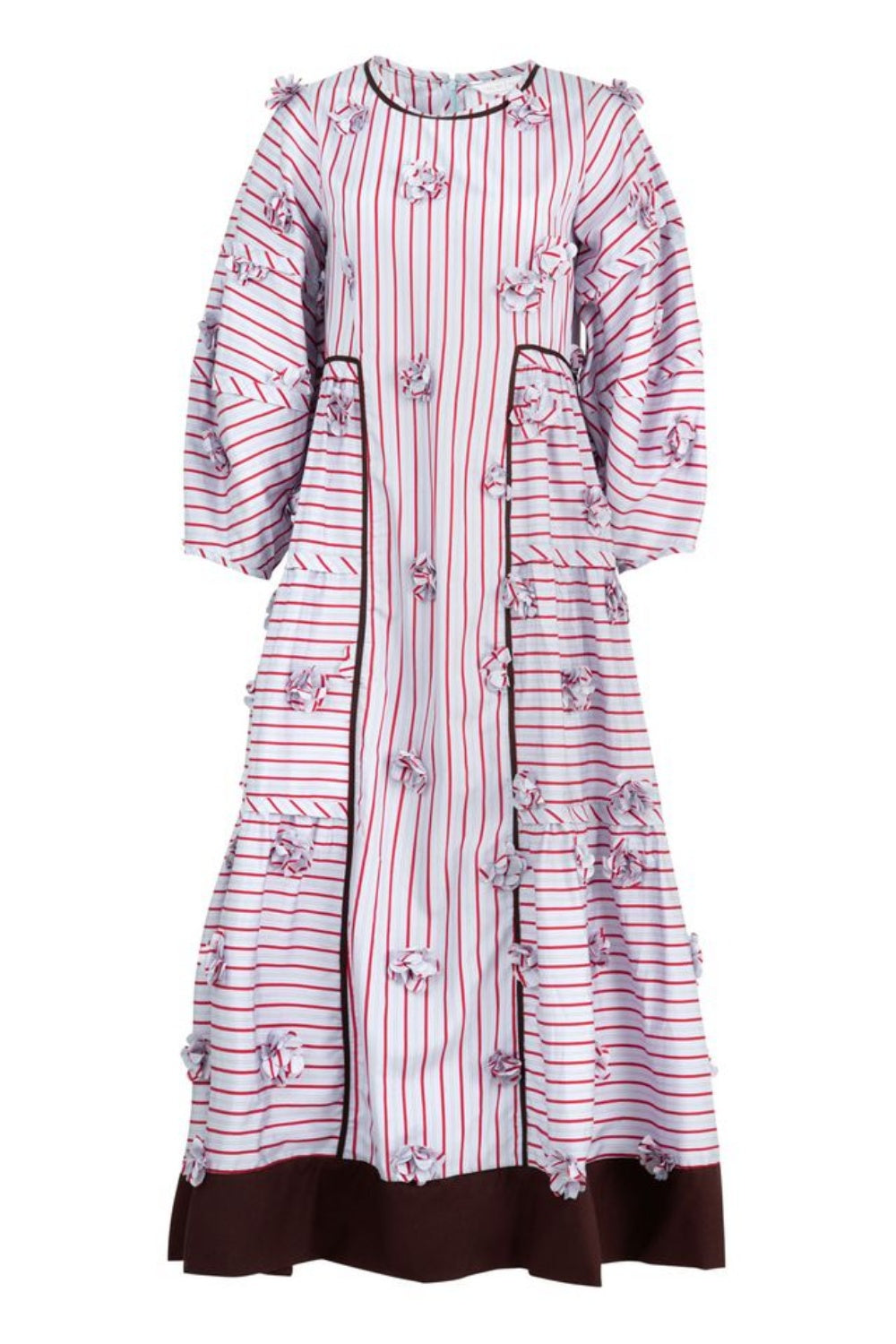 TRELISE COOPER TIERS FOR FEARS DRESS  STRIPE-TACULAR