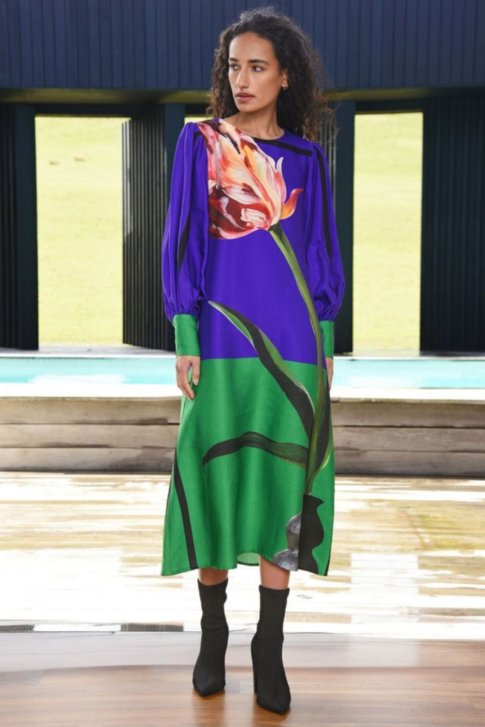 COOPER SWEET SIMPLICITY DRESS TULIP FEVER