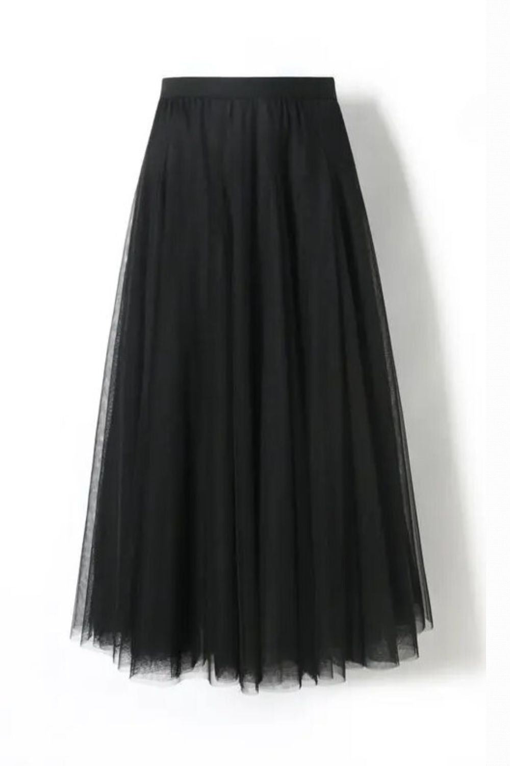 LOST + FOUND TANGO FOXTROT TULLE SKIRT BLACK