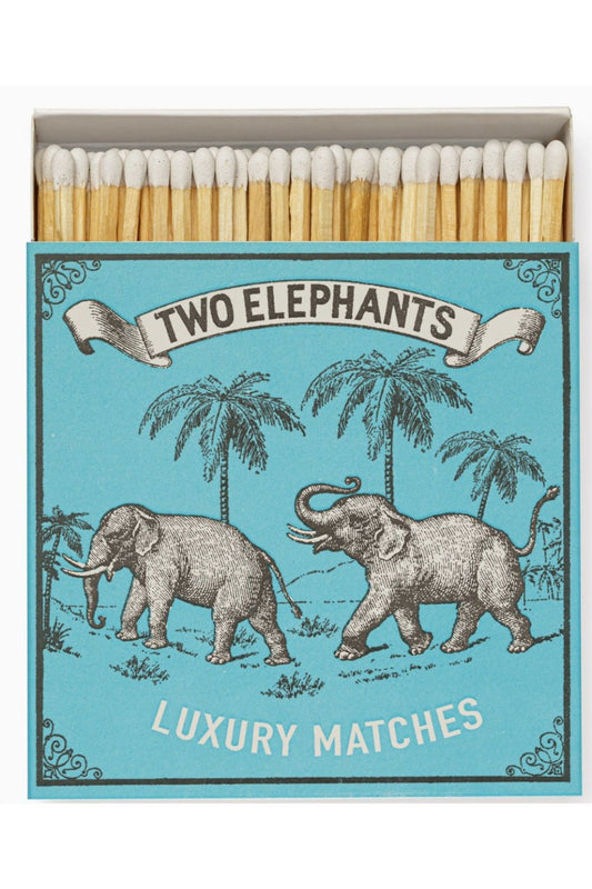 ARCHIVIST GALLERY TWO ELEPHANTS MATCH BOX
