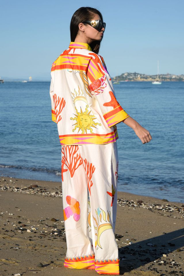 CURATE STRETCH A LEG PANT SUNNY SIDE UP