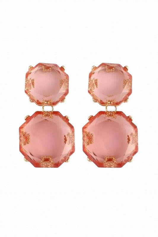 VERONICA EARRINGS ROSE