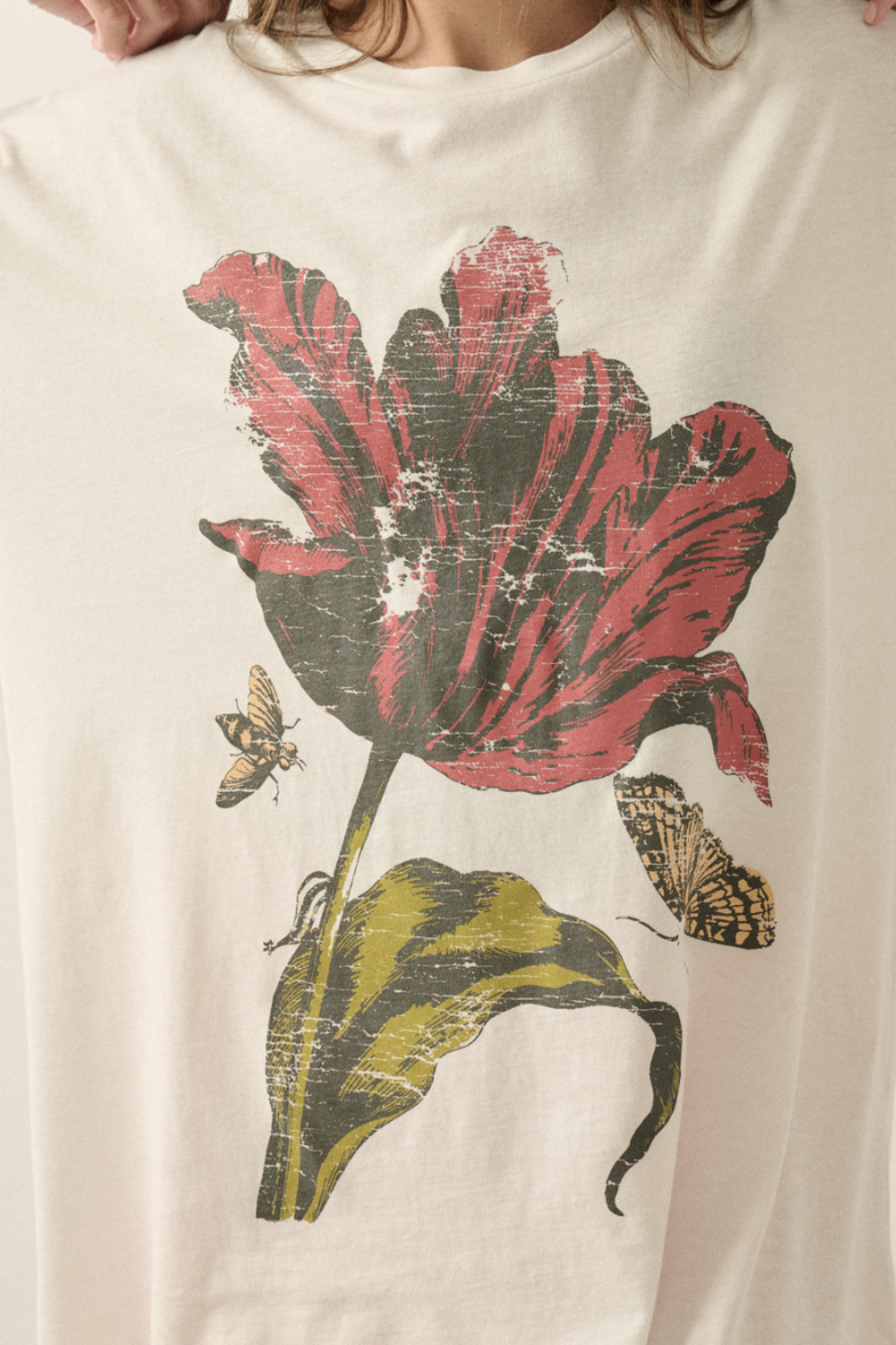 PROMESA VINTAGE TULIP TEE