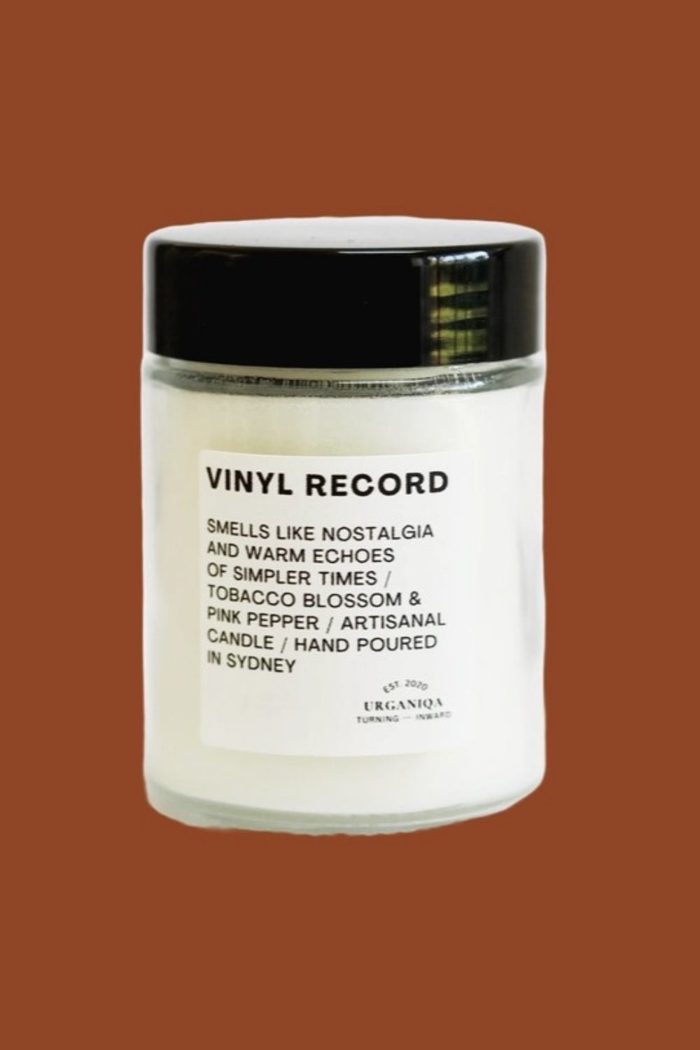 URGANIQA VINYL RECORD SOY CANDLE