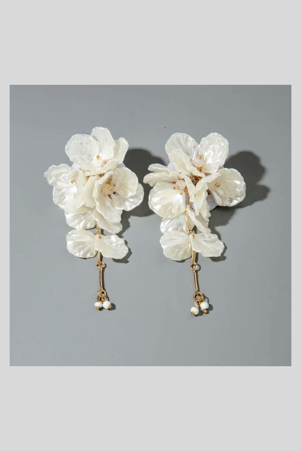 VIRGINIA EARRINGS IVORY