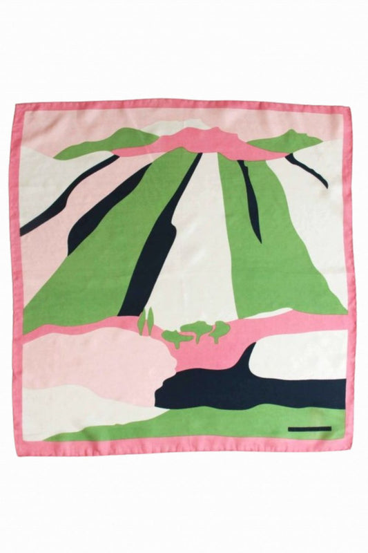 LES BELLES VAGABONDES VIVARO MINI SCARF KAKHI
