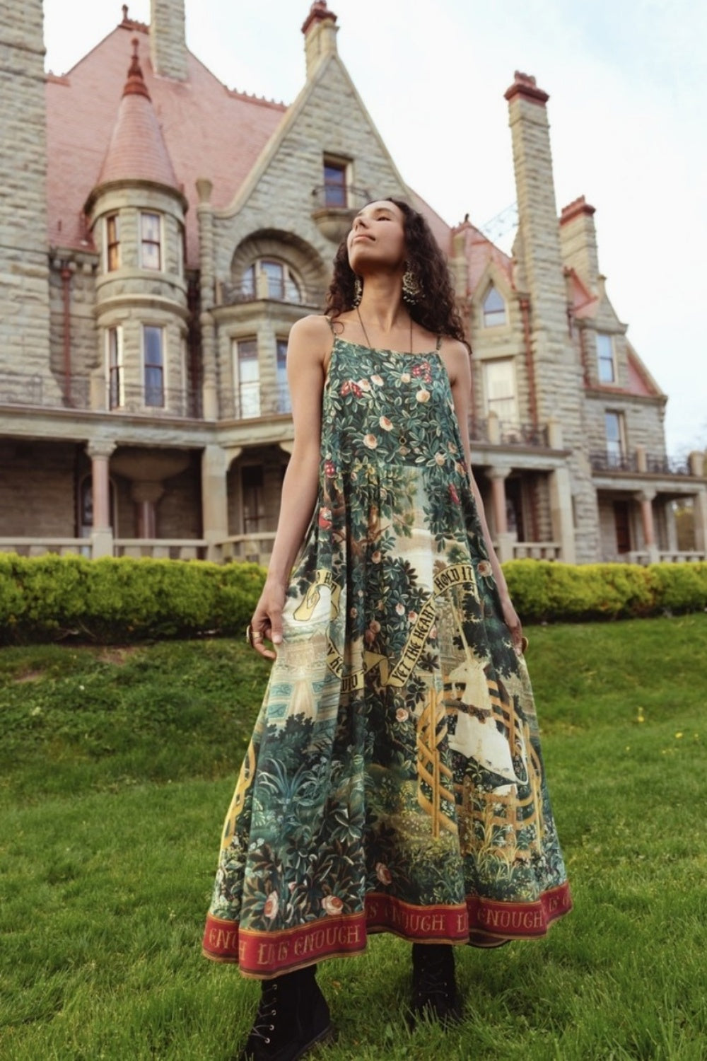 PRE-ORDER MARKET OF STARS WILDHEART BOHEME LONG MAXI SLIP DRESS