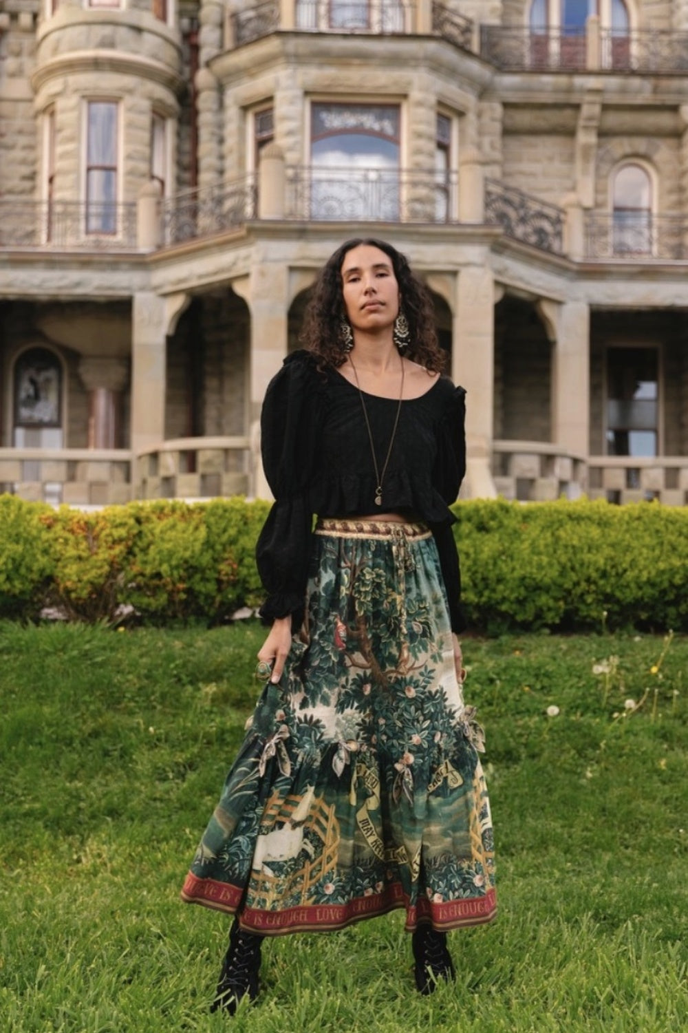 PRE-ORDER MARKET OF STARS WILDHEART ATELIER SKIRT WITH POCKETS