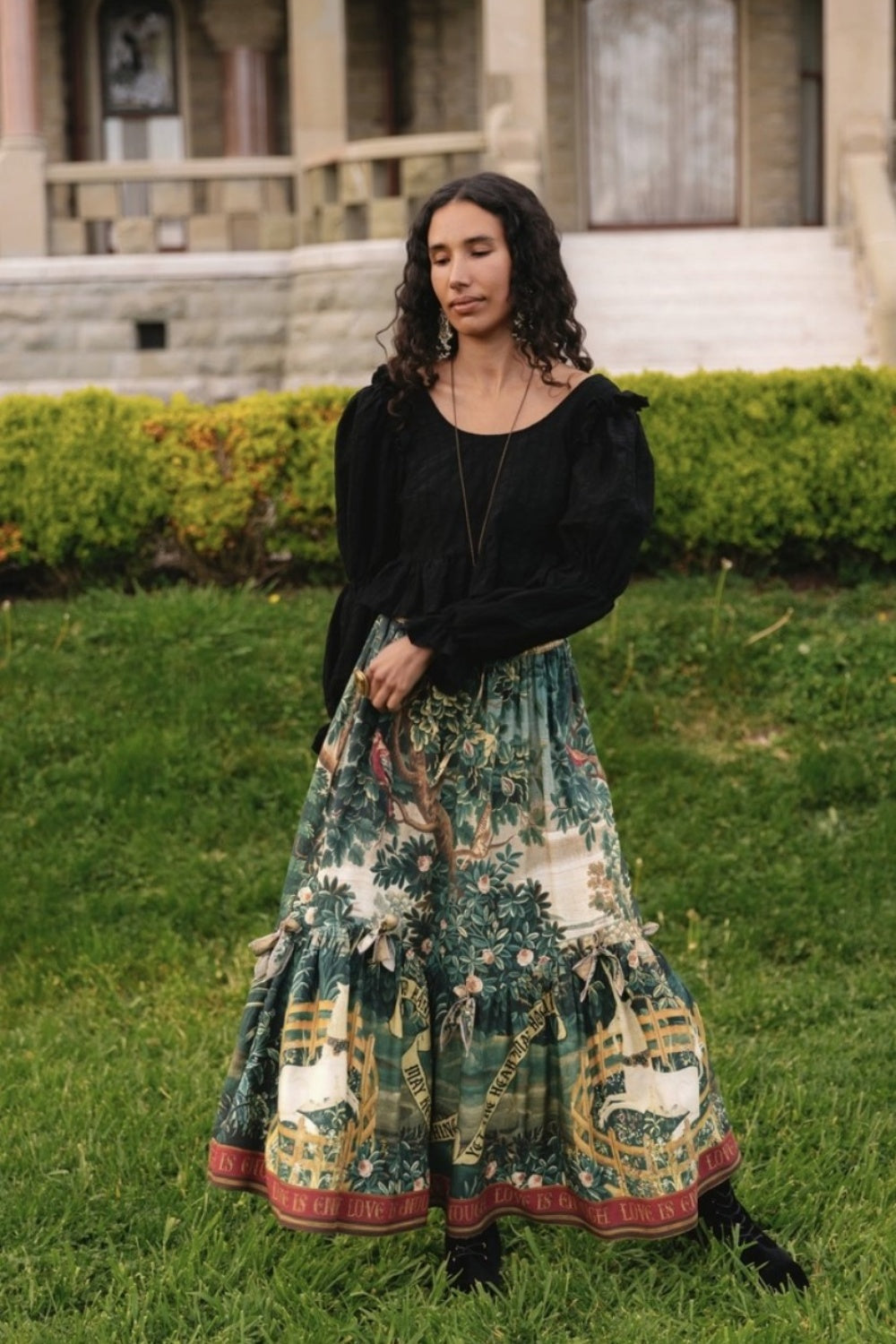 PRE-ORDER MARKET OF STARS WILDHEART ATELIER SKIRT WITH POCKETS
