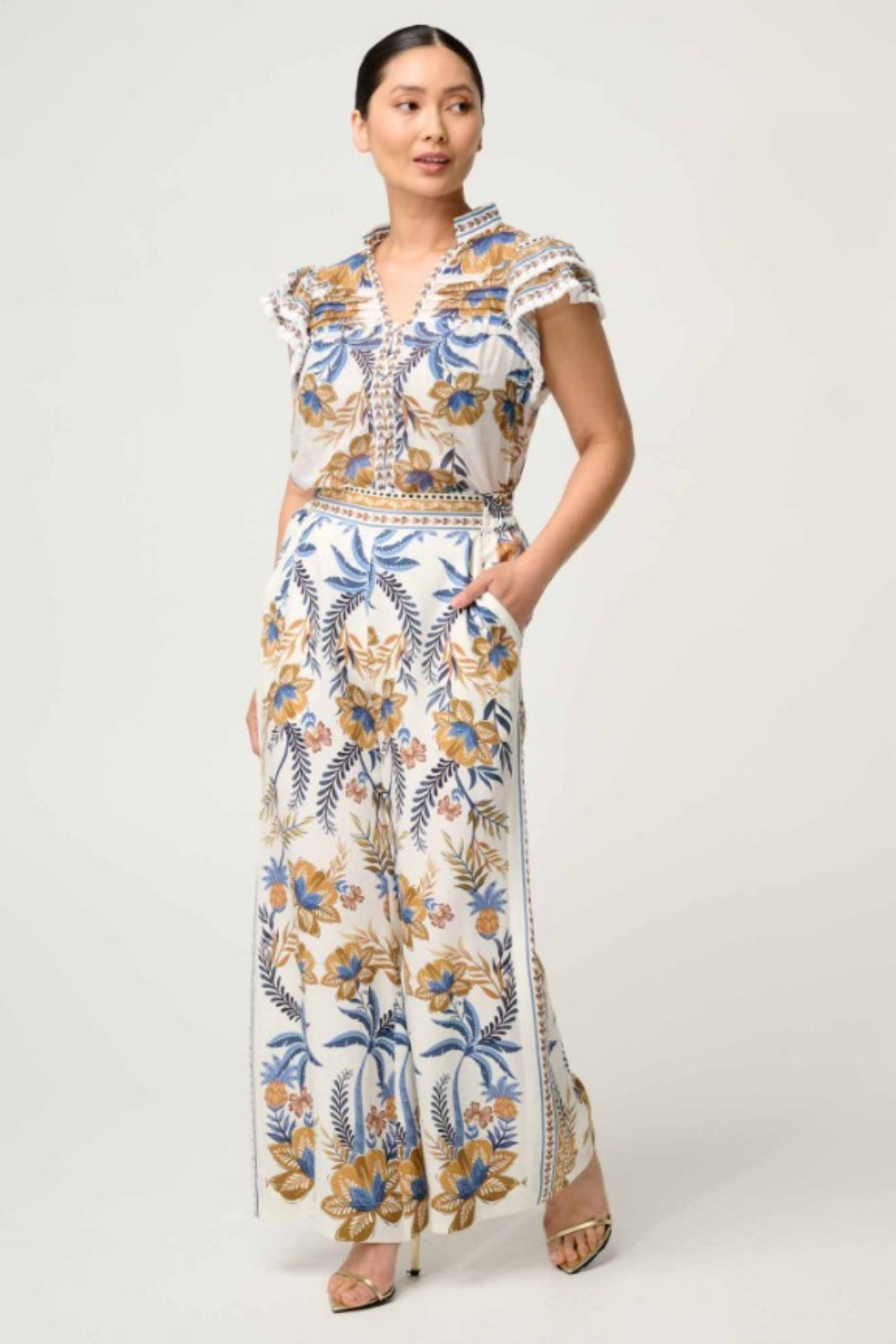 ONCE WAS WILLOW PANT GOLDEN MEDINA