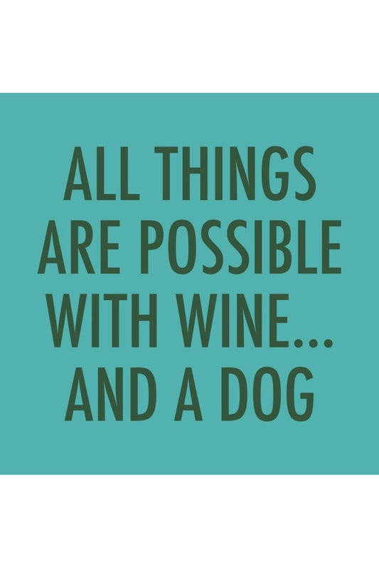 SOIREE SISTERS WINE + A DOG NAPKINS