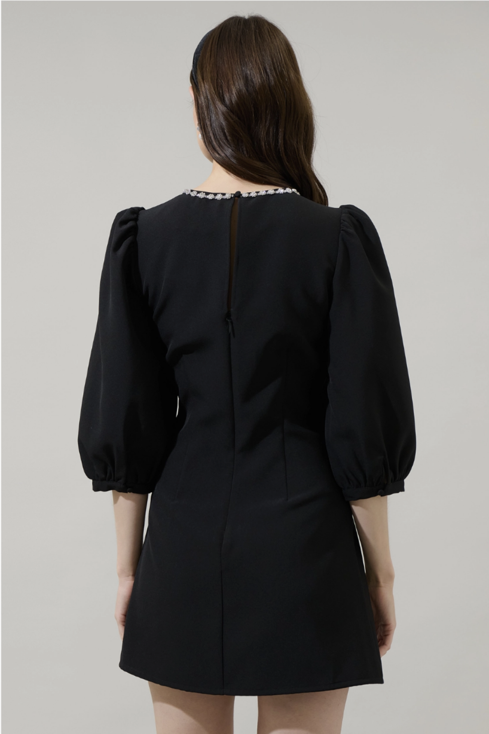 BLACK DIAMOND MINI DRESS