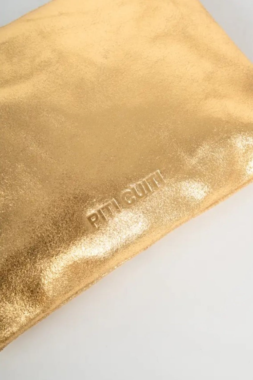 PITI CUITI WINONA GOLD CLUTCH