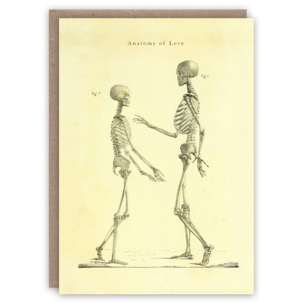 THE PATTERN BOOK ANATOMY OF LOVE GREETING CARD