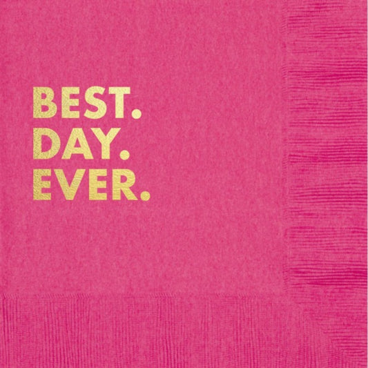 BEST. DAY. EVER. PARTY NAPKIN
