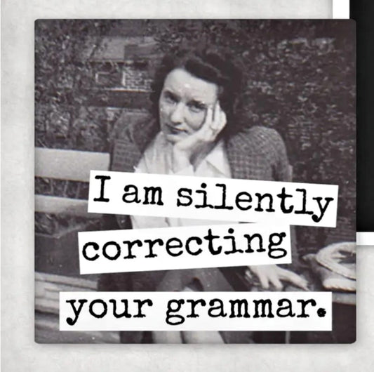 CORRECTING YOUR GRAMMAR MAGNET